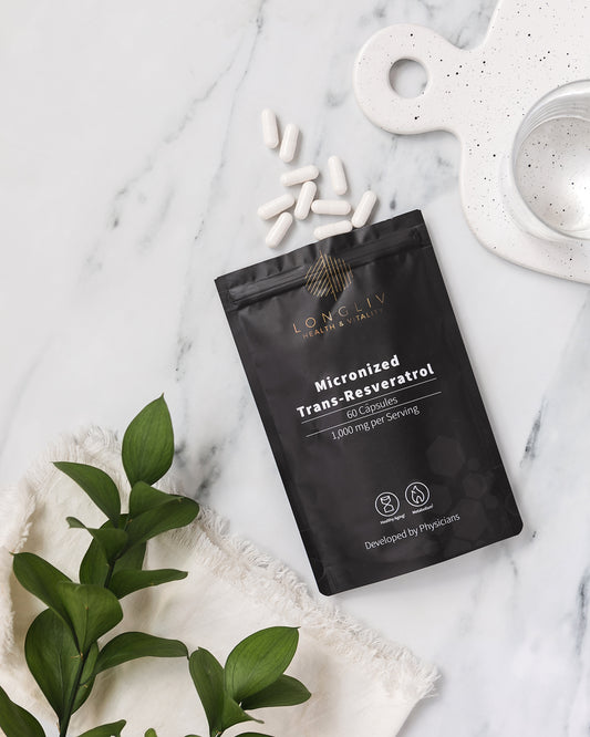 Resveratrol Capsules & NMN Powder (new packaging) Bundle
