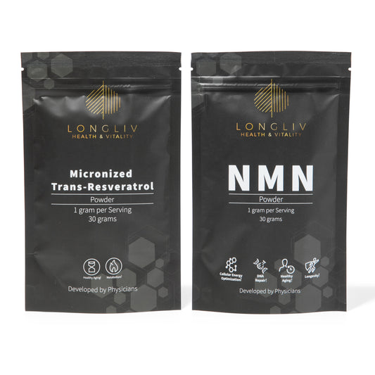 Resveratrol Powder & NMN Powder Bundle