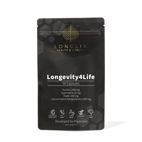 Longevity4Life Capsules, Resveratrol Capsules & NMN Powder (new packaging) Bundle