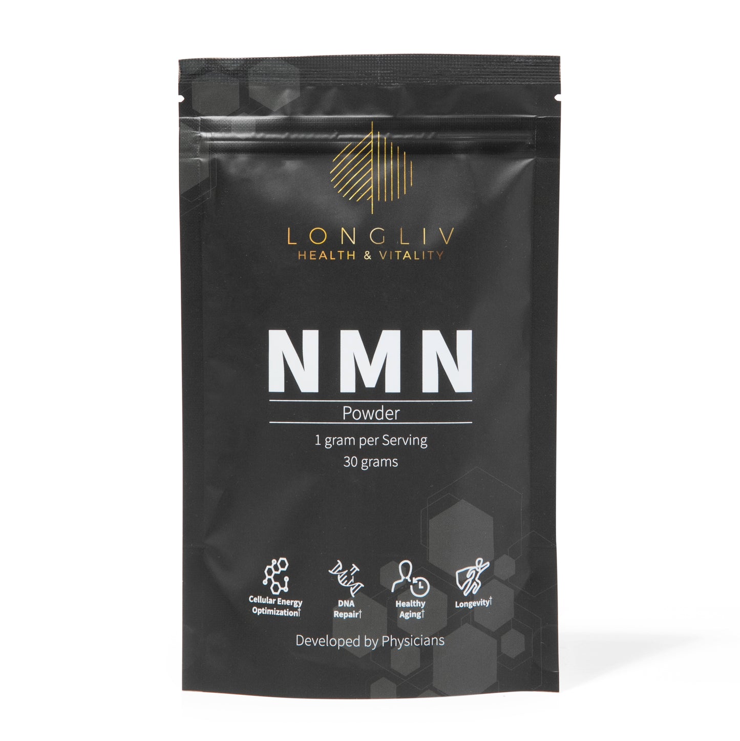 NMN (Nicotinamide Mononucleotide) Powder 30gm | LonglivHealth